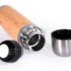 HEM Crafts Bamboo & Stainless Steel Hot And Cold Water Thermos Flask 01