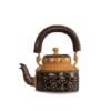 HEM Crafts Hand Painted Kettle with 6 Hand Painted Glasses & Wooden Tray_24